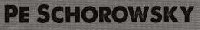 Logo Pe Schorowsky
